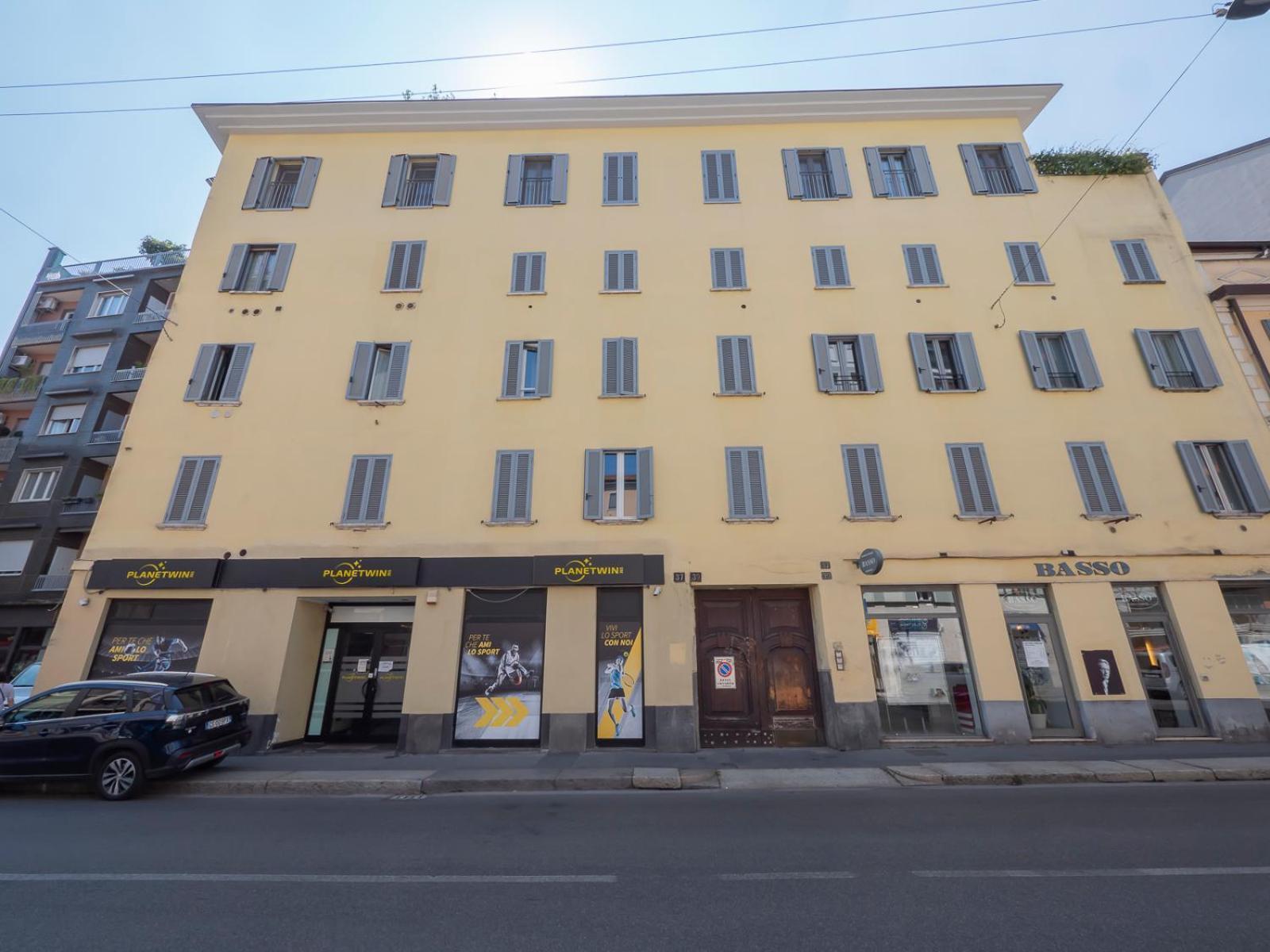 Canonica Brick Apartment Мілан Екстер'єр фото